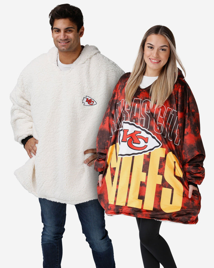 Kansas City Chiefs Bold Logo Camo Hoodeez FOCO - FOCO.com