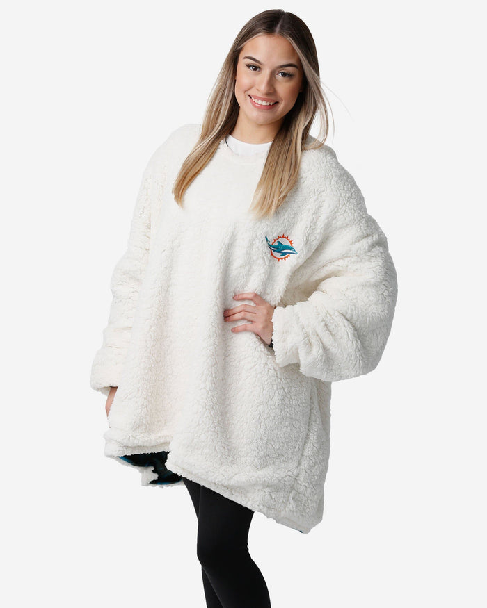 Miami Dolphins Bold Logo Camo Hoodeez FOCO - FOCO.com