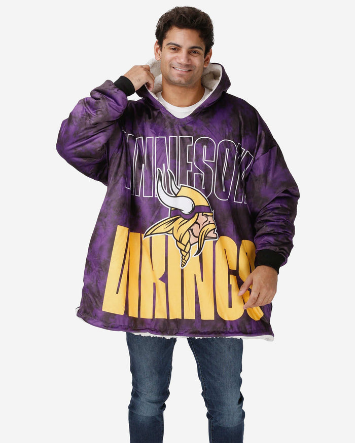 Minnesota Vikings Bold Logo Camo Hoodeez FOCO - FOCO.com