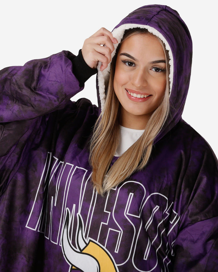 Minnesota Vikings Bold Logo Camo Hoodeez FOCO - FOCO.com