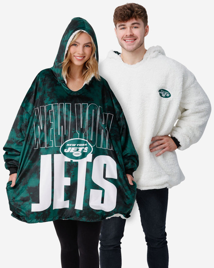 New York Jets Bold Logo Camo Hoodeez FOCO - FOCO.com