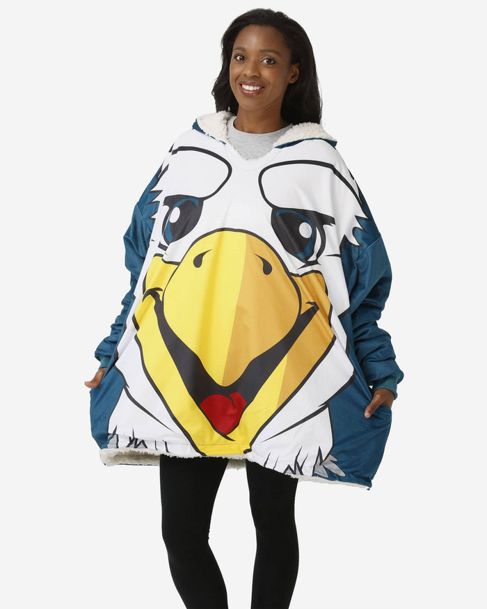 Swoop Philadelphia Eagles Reversible Mascot Hoodeez FOCO - FOCO.com