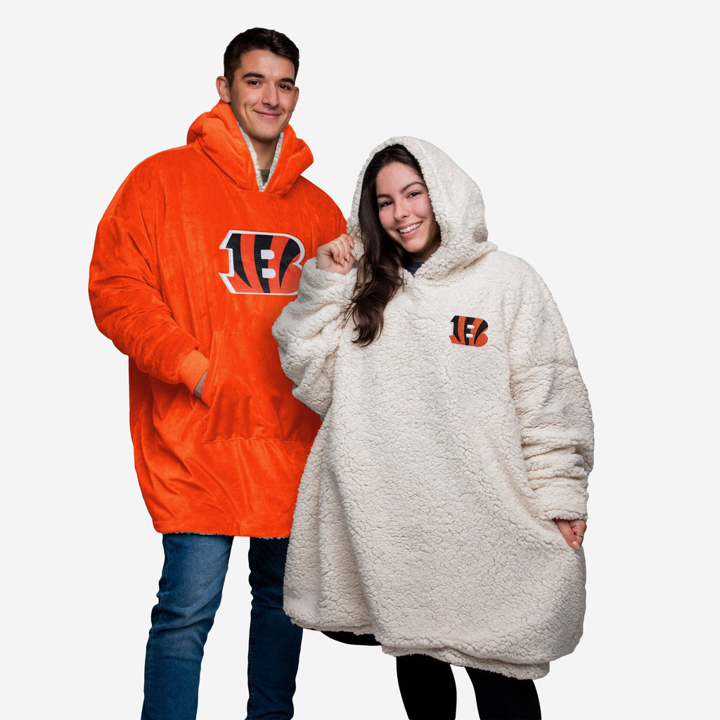 Cincinnati Bengals Reversible Big Logo Hoodeez FOCO - FOCO.com