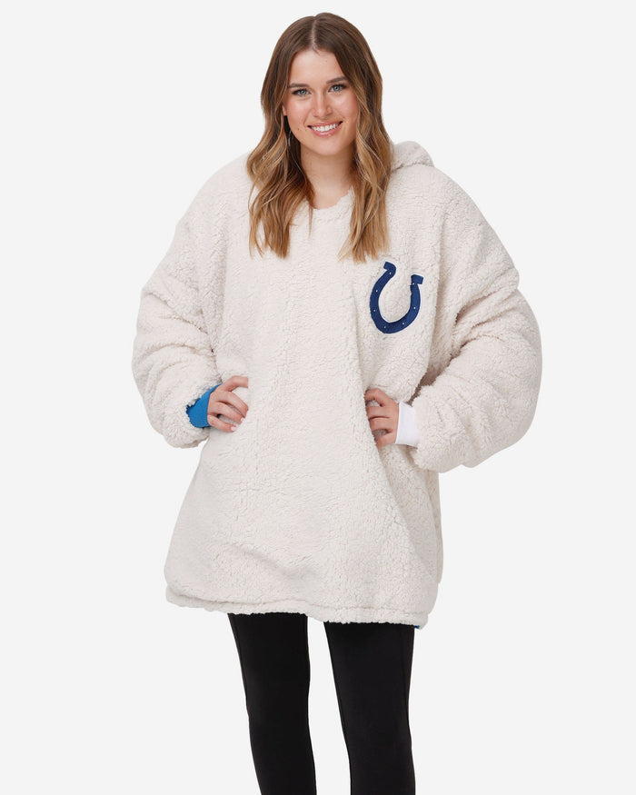Indianapolis Colts Reversible Colorblock Hoodeez FOCO - FOCO.com