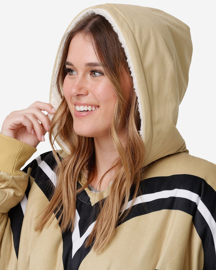 New Orleans Saints Reversible Colorblock Hoodeez FOCO - FOCO.com