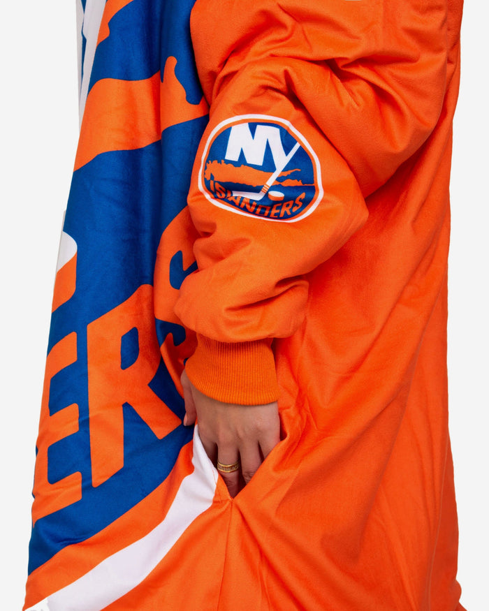 New York Islanders Reversible Colorblock Hoodeez FOCO - FOCO.com
