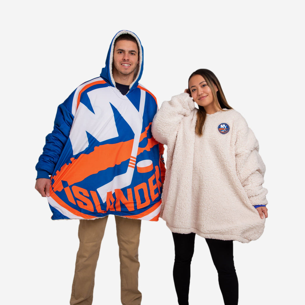 New York Islanders Reversible Colorblock Hoodeez FOCO - FOCO.com