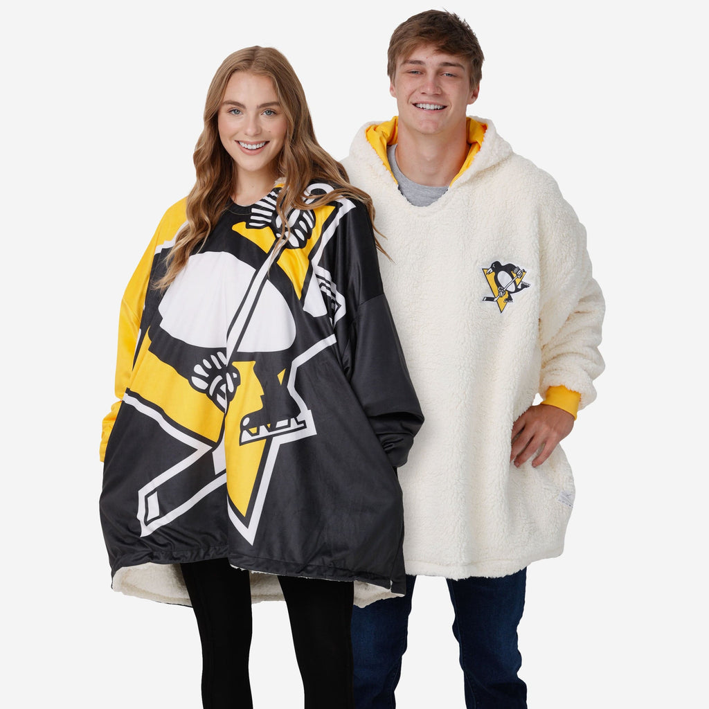 Pittsburgh Penguins Reversible Colorblock Hoodeez FOCO - FOCO.com