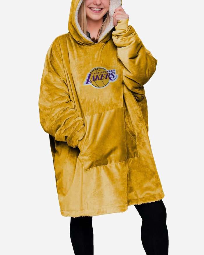 Los Angeles Lakers Reversible Big Logo Hoodeez FOCO - FOCO.com