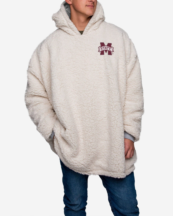 Mississippi State Bulldogs Reversible Big Logo Hoodeez FOCO - FOCO.com