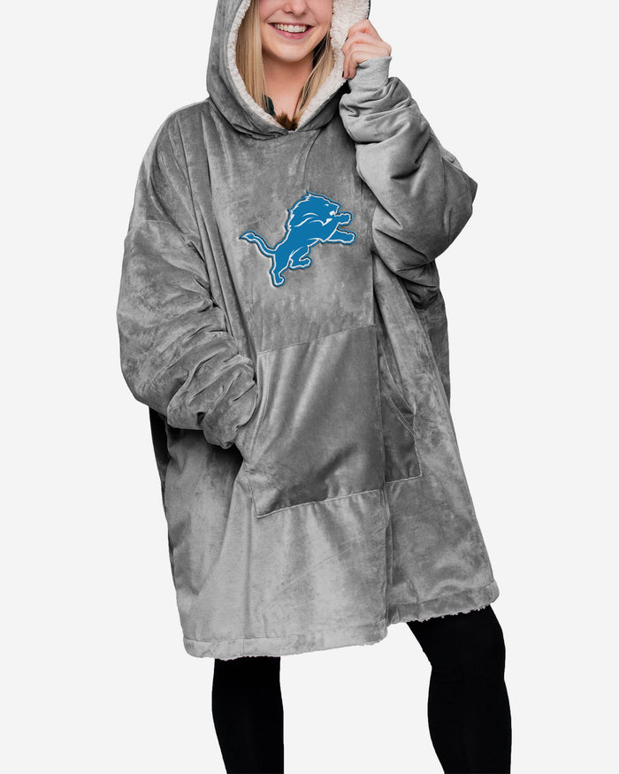 Detroit Lions Reversible Big Logo Hoodeez FOCO - FOCO.com
