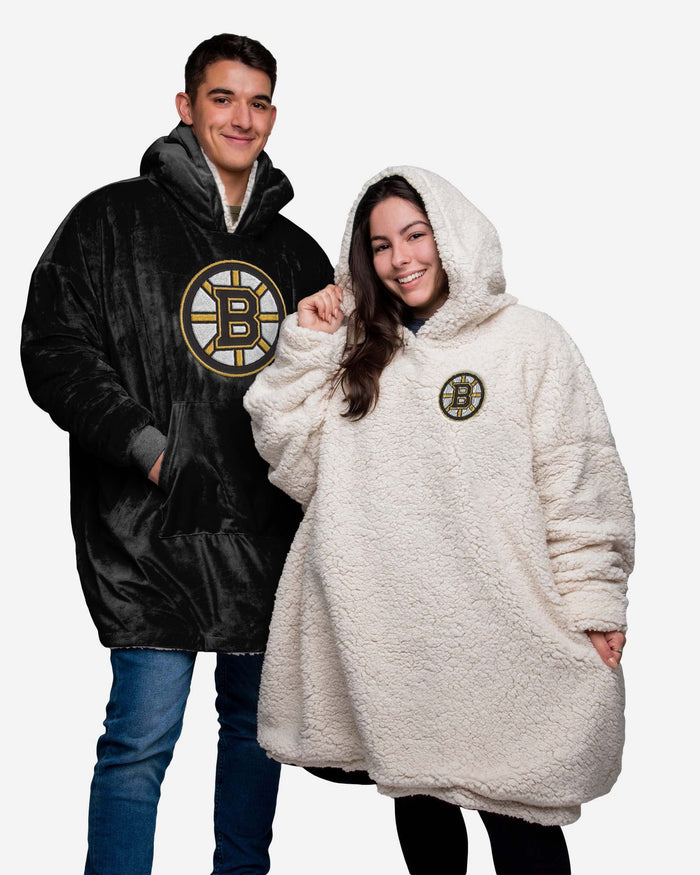 Boston Bruins Reversible Big Logo Hoodeez FOCO - FOCO.com