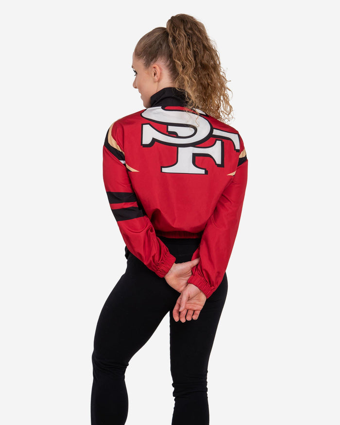 San Francisco 49ers Womens Winning Play Windbreaker FOCO - FOCO.com