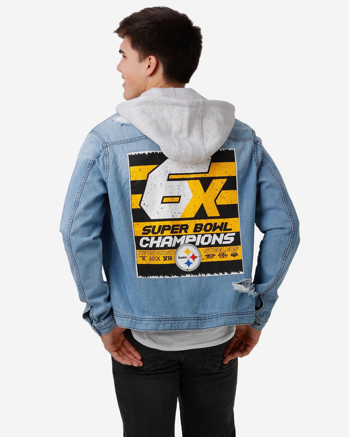 Pittsburgh Steelers Denim Days Jacket FOCO - FOCO.com