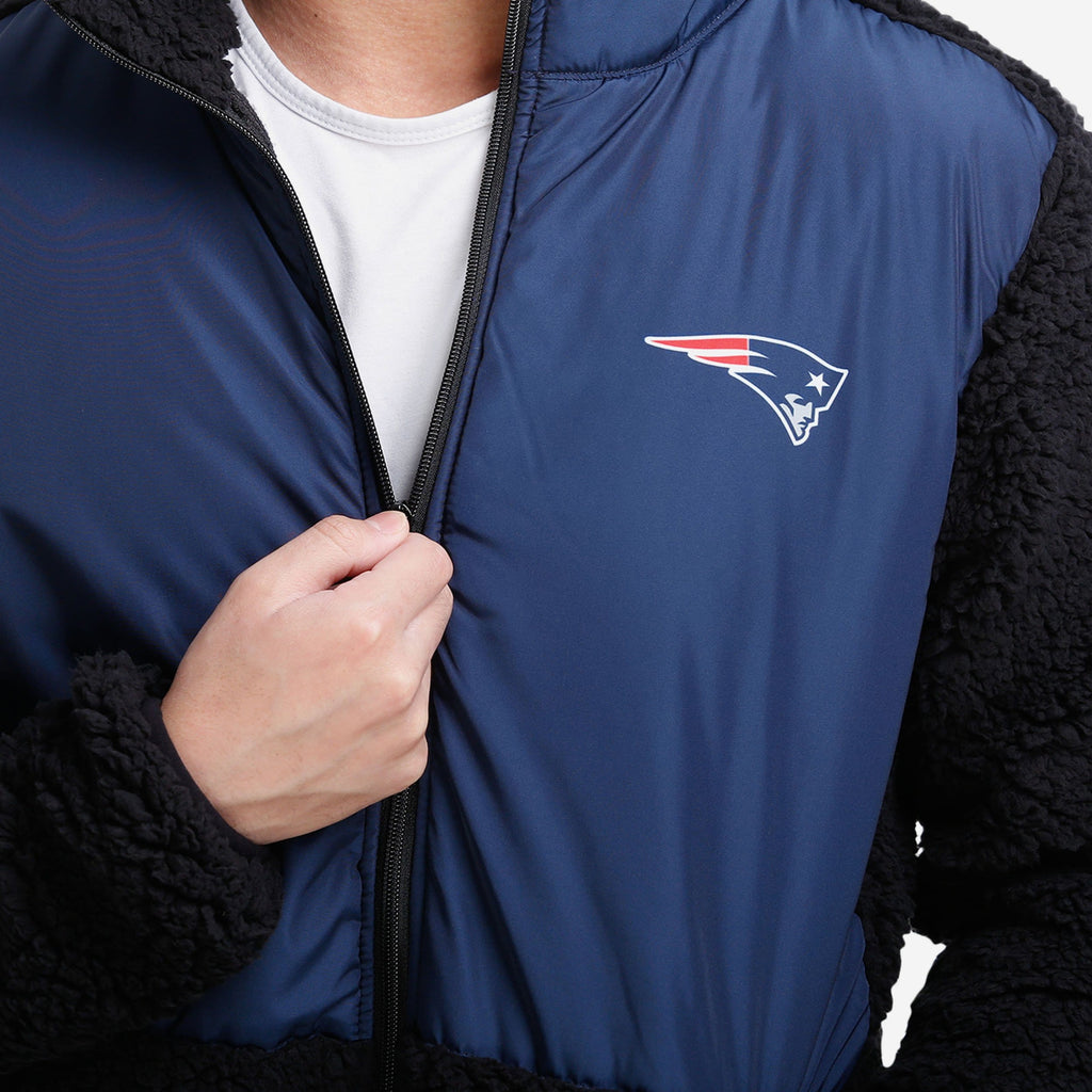 Patriots sherpa hoodie Clearance