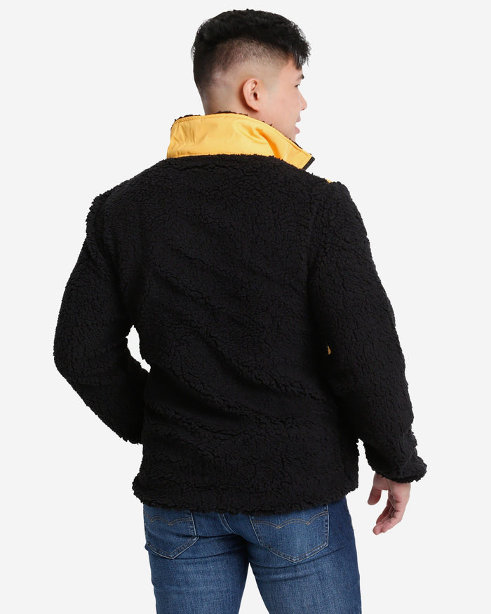 Pittsburgh Steelers Sherpa Soft Zip Up Jacket FOCO - FOCO.com