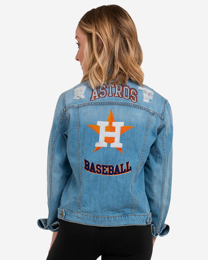Houston Astros Womens Denim Days Jacket FOCO - FOCO.com