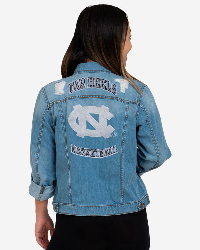 North Carolina Tar Heels Womens Denim Days Jacket FOCO - FOCO.com