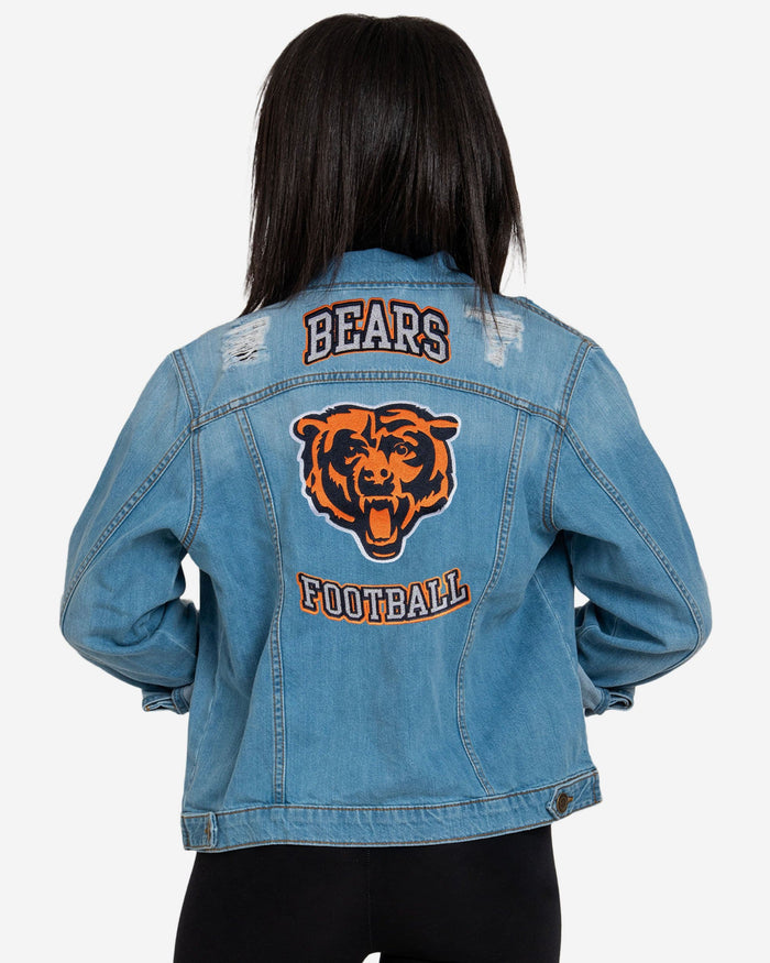 Chicago Bears Womens Denim Days Jacket FOCO - FOCO.com