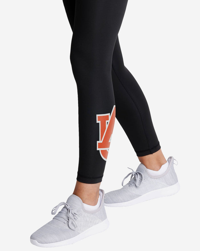Auburn Tigers Womens Calf Logo Black Legging FOCO - FOCO.com