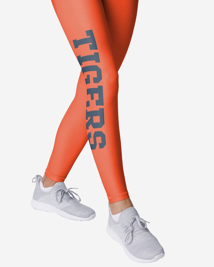 Auburn Tigers Womens Solid Big Wordmark Legging FOCO - FOCO.com