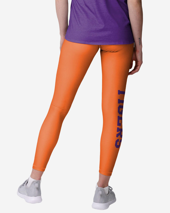 Clemson Tigers Womens Solid Big Wordmark Legging FOCO - FOCO.com