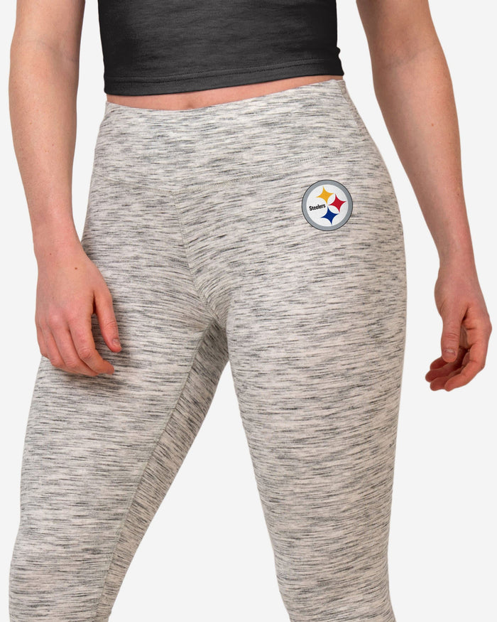 Pittsburgh Steelers Womens Gray Legging FOCO - FOCO.com