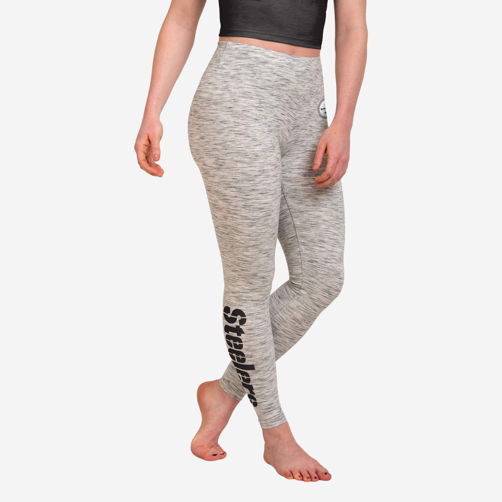 Pittsburgh Steelers Womens Gray Legging FOCO S - FOCO.com