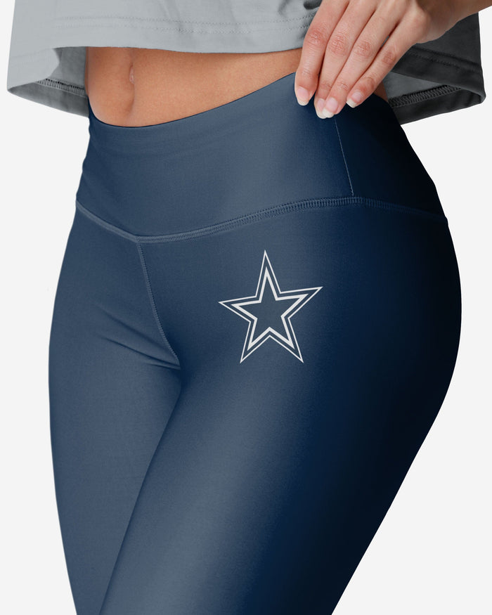 Dallas Cowboys Womens Solid Big Wordmark Legging FOCO - FOCO.com