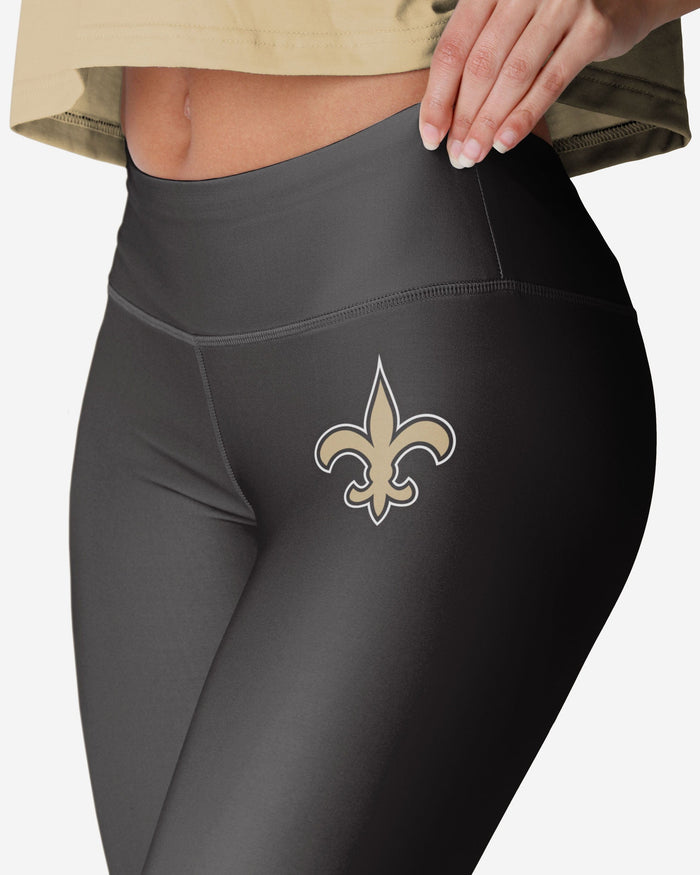 New Orleans Saints Womens Solid Big Wordmark Legging FOCO - FOCO.com