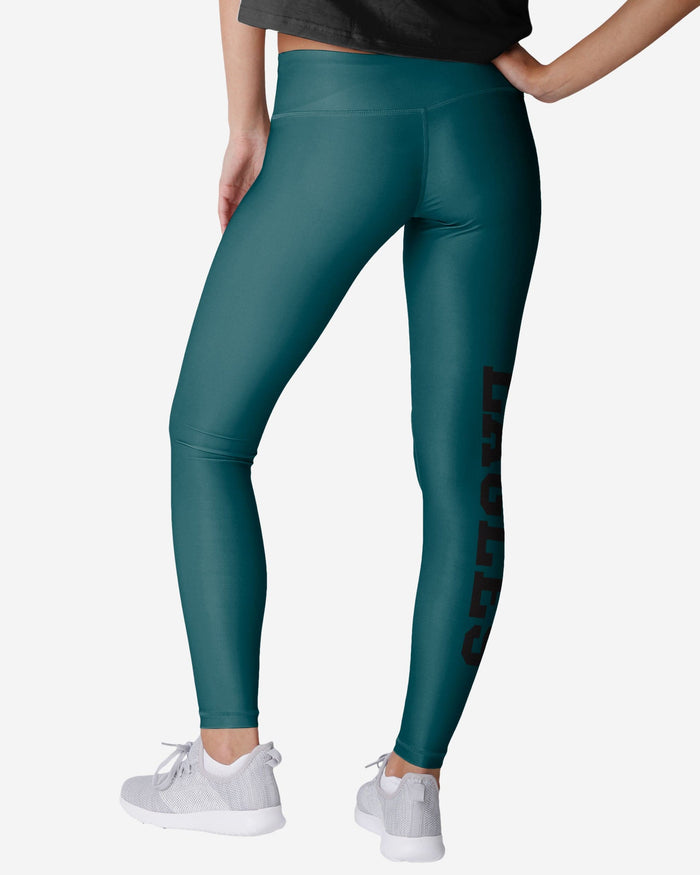 Philadelphia Eagles Womens Solid Big Wordmark Legging FOCO - FOCO.com