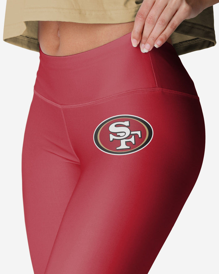 San Francisco 49ers Womens Solid Big Wordmark Legging FOCO - FOCO.com