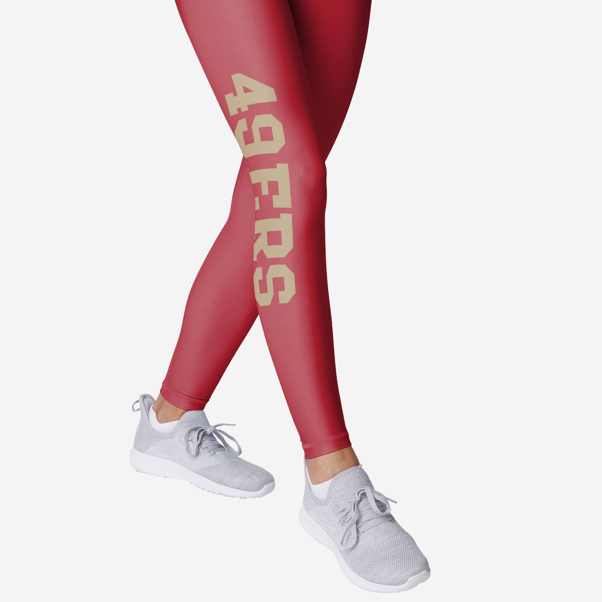 San Francisco 49ers Womens Solid Big Wordmark Legging FOCO