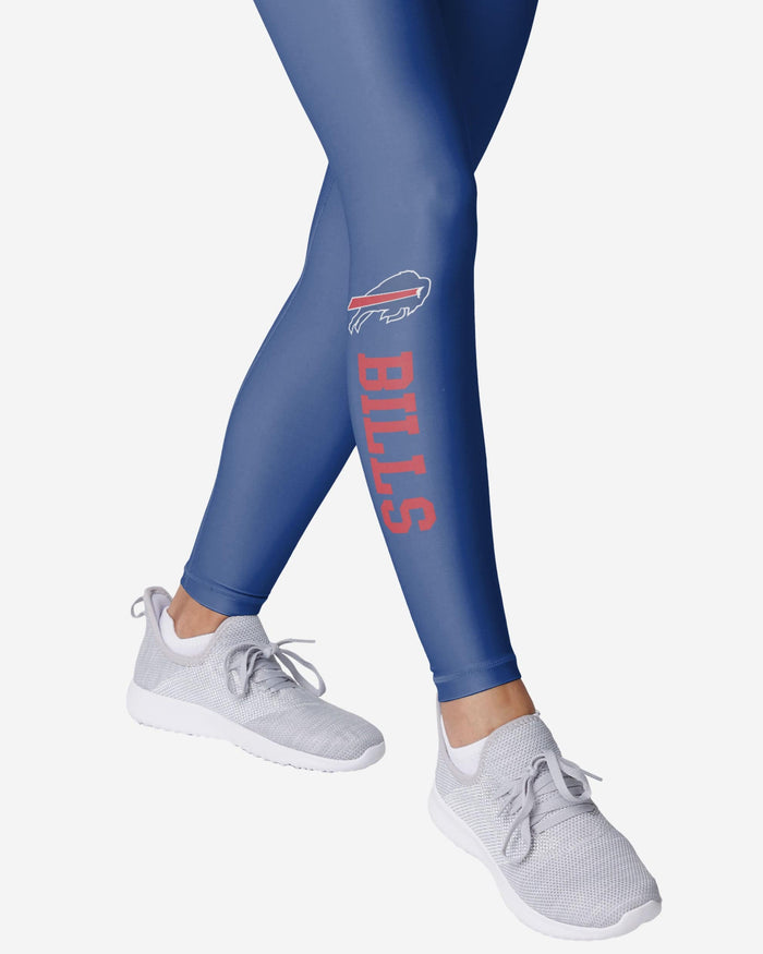 Buffalo Bills Womens Solid Wordmark Legging FOCO - FOCO.com