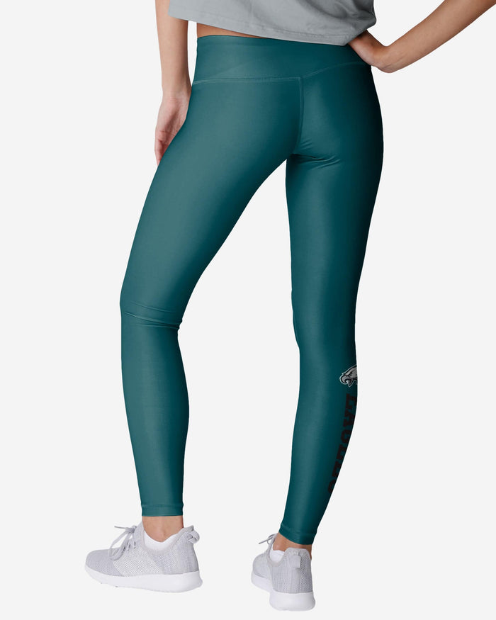 Philadelphia Eagles Womens Solid Wordmark Legging FOCO - FOCO.com