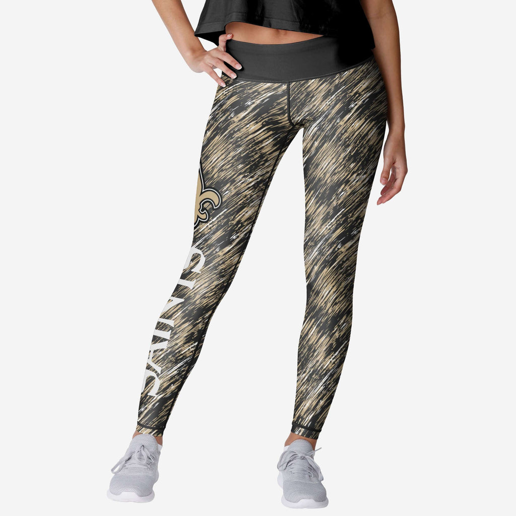 New Orleans Saints Womens Static Rain Legging FOCO S - FOCO.com