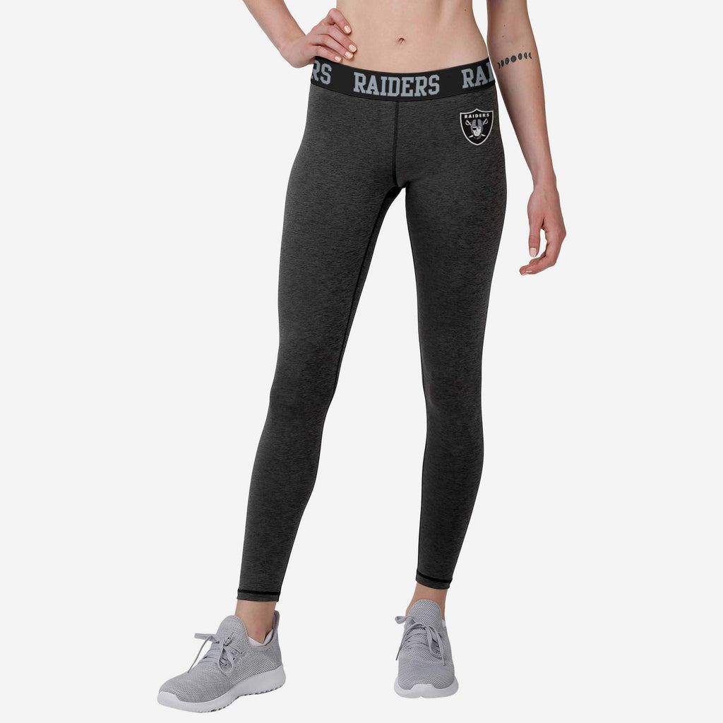 Las Vegas Raiders Womens Team Color Static Legging FOCO S - FOCO.com