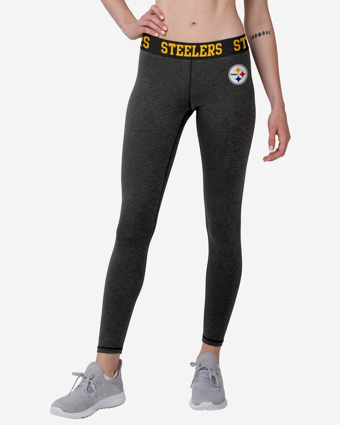 Pittsburgh Steelers Womens Team Color Static Legging FOCO
