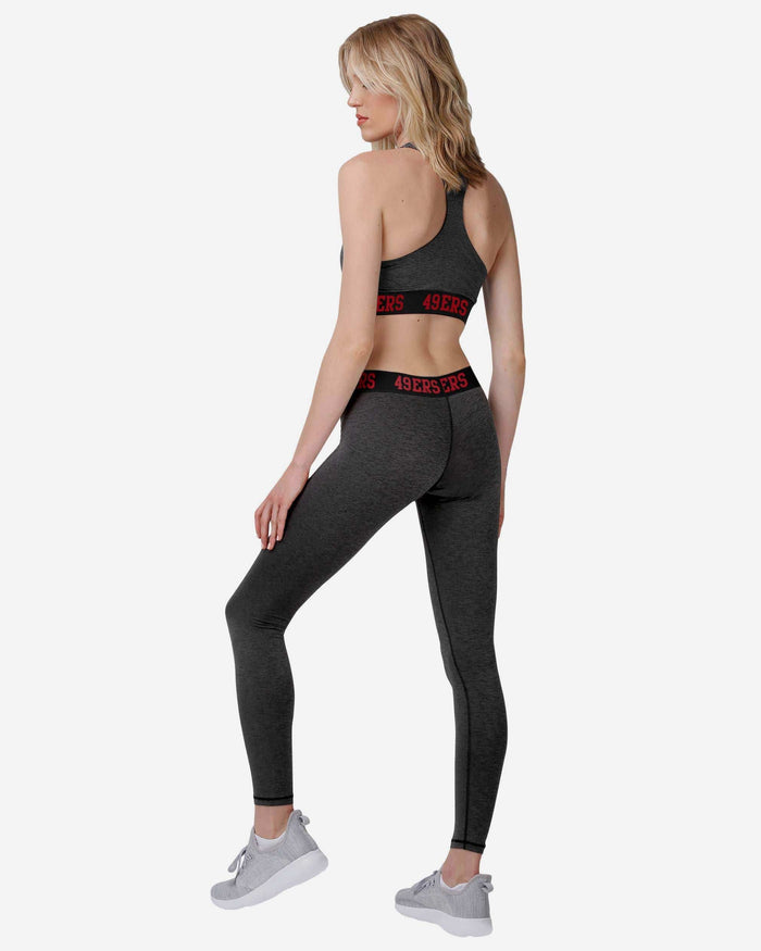 San Francisco 49ers Womens Team Color Static Legging FOCO - FOCO.com
