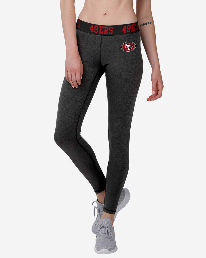 San Francisco 49ers Womens Team Color Static Legging FOCO S - FOCO.com
