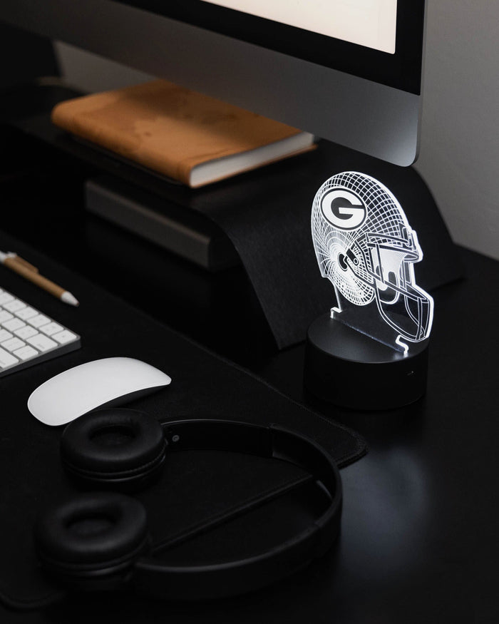 Green Bay Packers Helmet Desk Light FOCO - FOCO.com