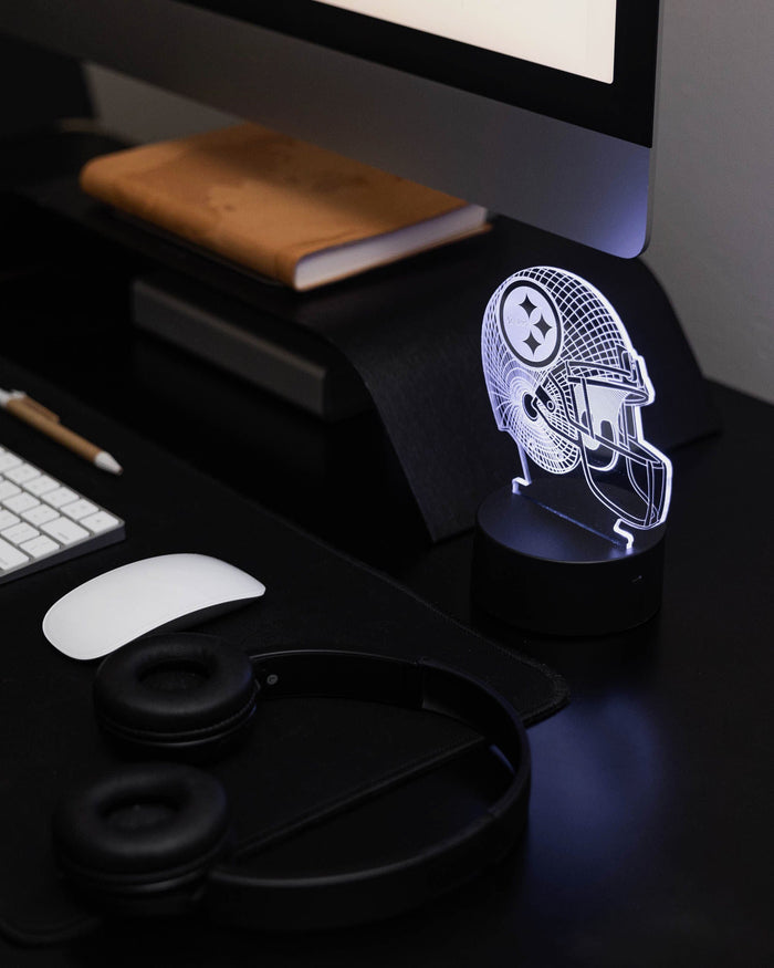 Pittsburgh Steelers Helmet Desk Light FOCO - FOCO.com