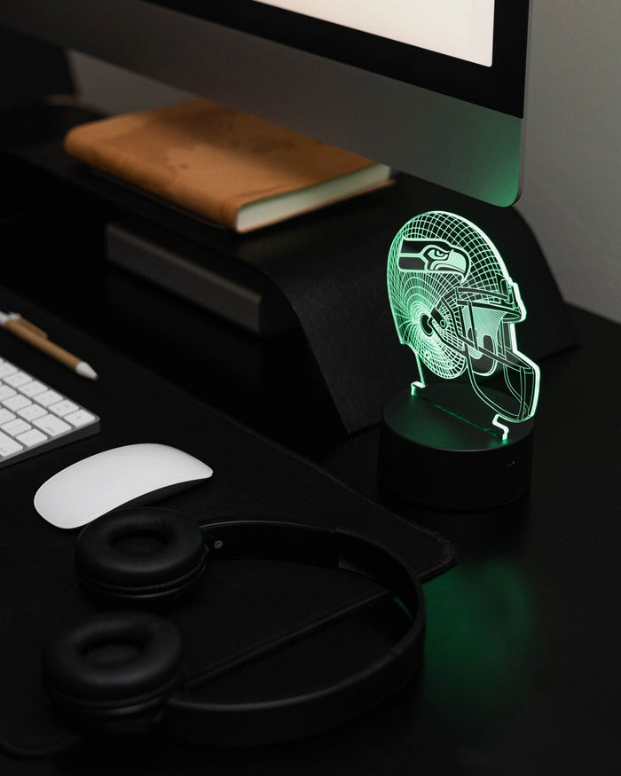 Seattle Seahawks Helmet Desk Light FOCO - FOCO.com