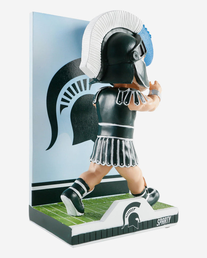 Sparty Michigan State Spartans Mascot Action Pose Light Up Ball Bobblehead FOCO - FOCO.com