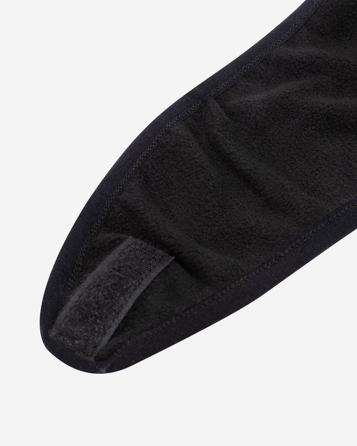 Solid Black Earband Face Cover FOCO - FOCO.com