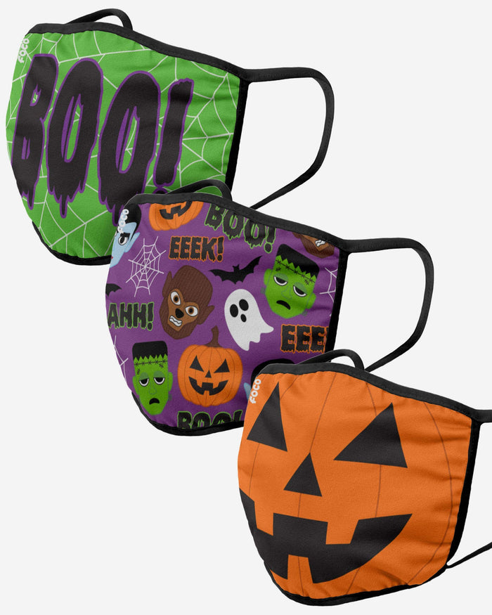 Halloween 3 Pack Face Cover FOCO - FOCO.com