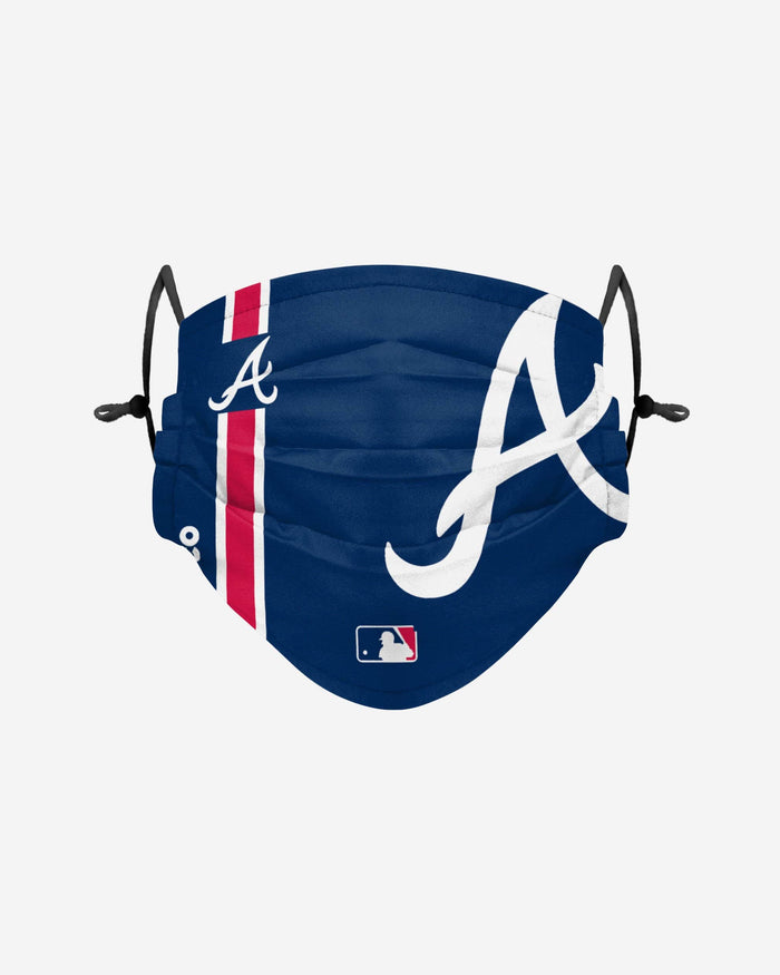 Atlanta Braves On-Field Adjustable Blue Face Cover FOCO - FOCO.com