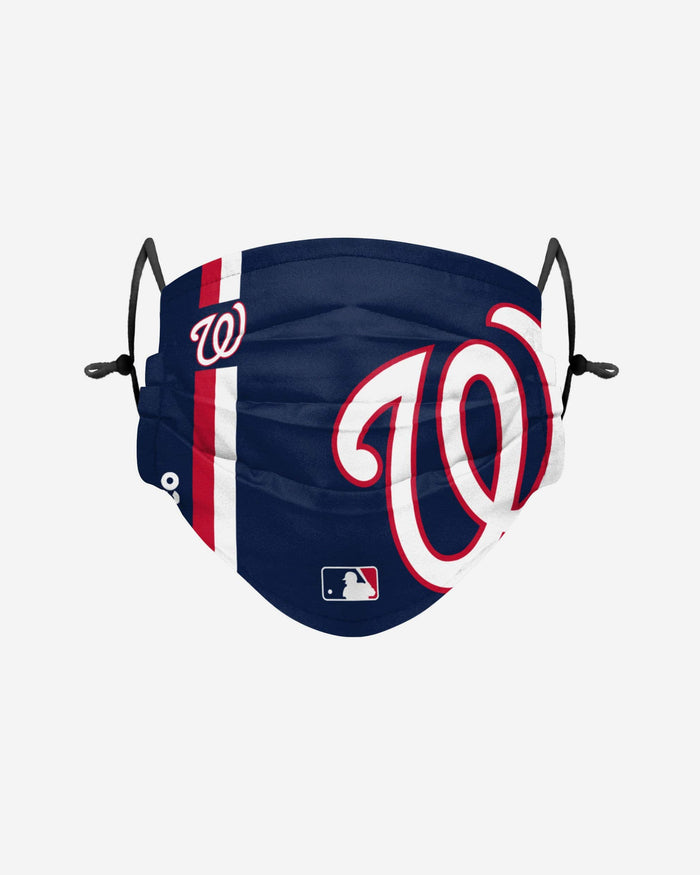 Washington Nationals On-Field Adjustable Blue Face Cover FOCO - FOCO.com