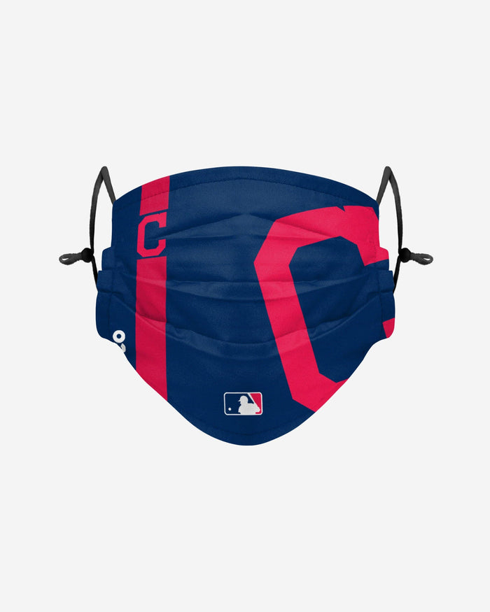 Cleveland Guardians On-Field Adjustable Navy Face Cover FOCO - FOCO.com