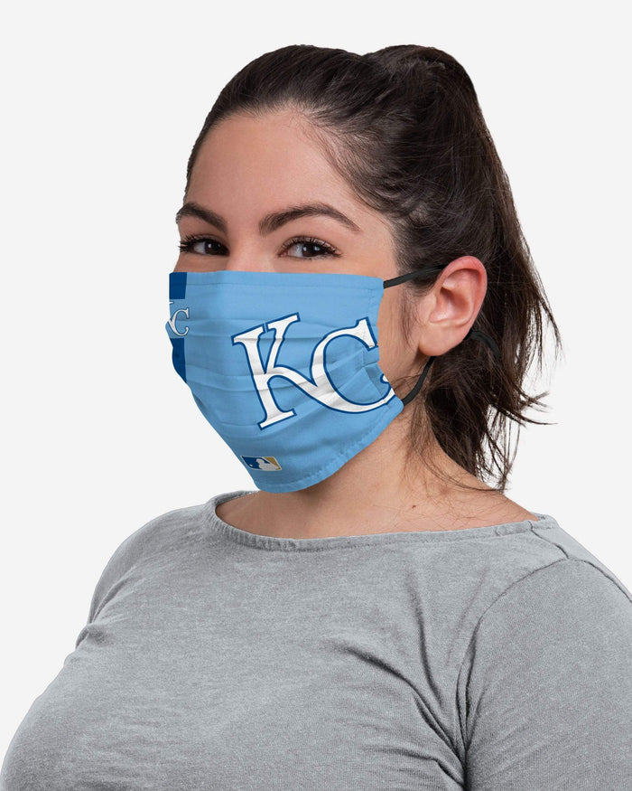Kansas City Royals On-Field Adjustable Powder Blue Face Cover FOCO - FOCO.com